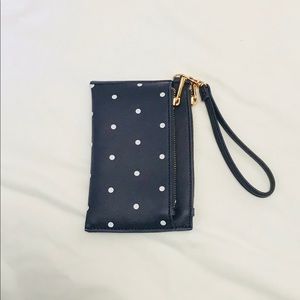 Polka Dot Wristlet